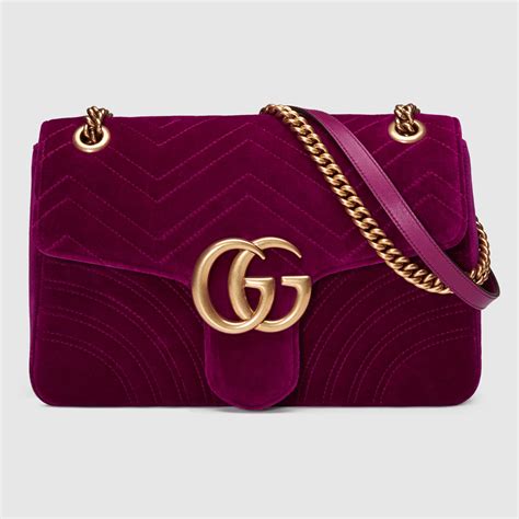 gucci parfume velvet bag|Gucci marmont medium shoulder bag.